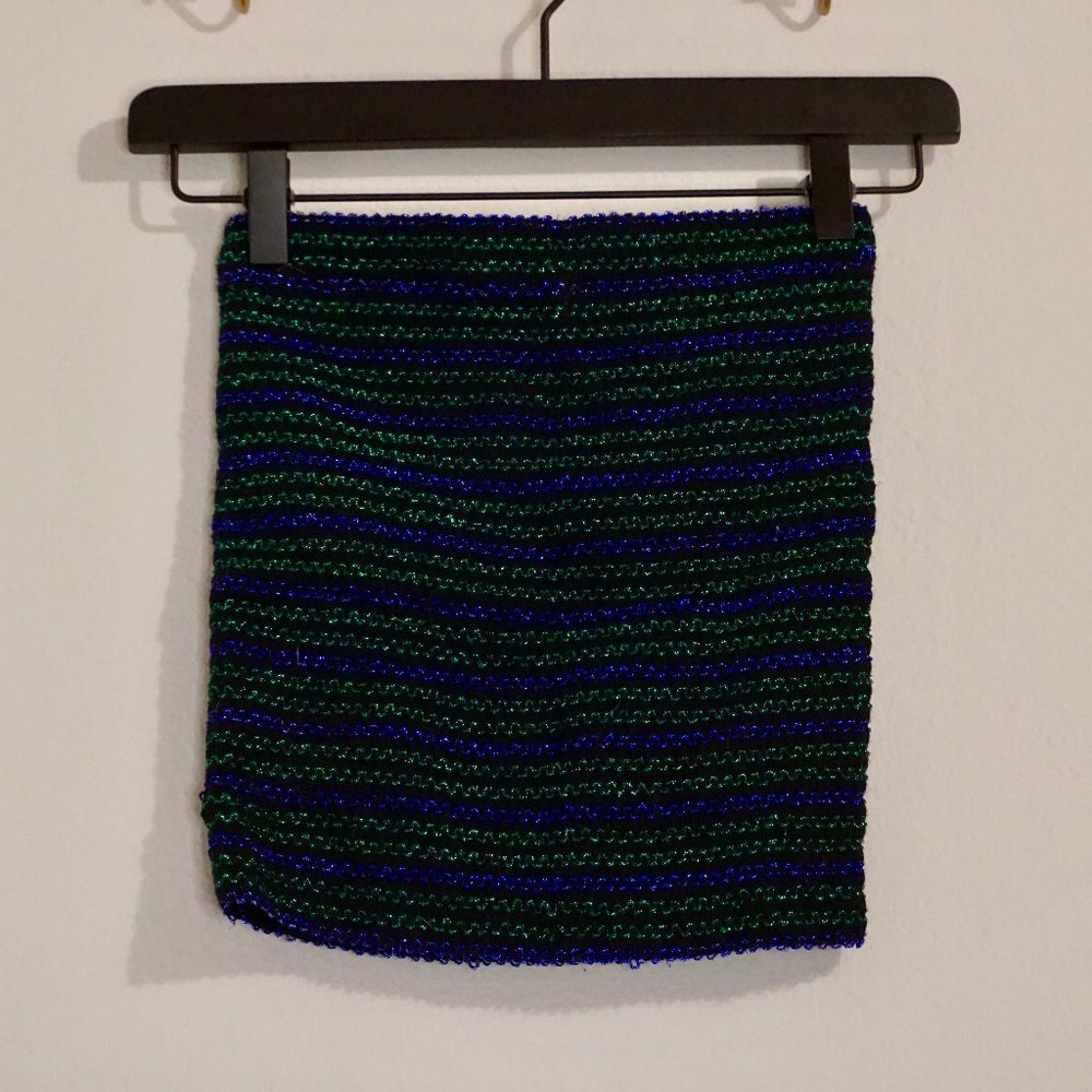 UO Sparkly Tube top strapless